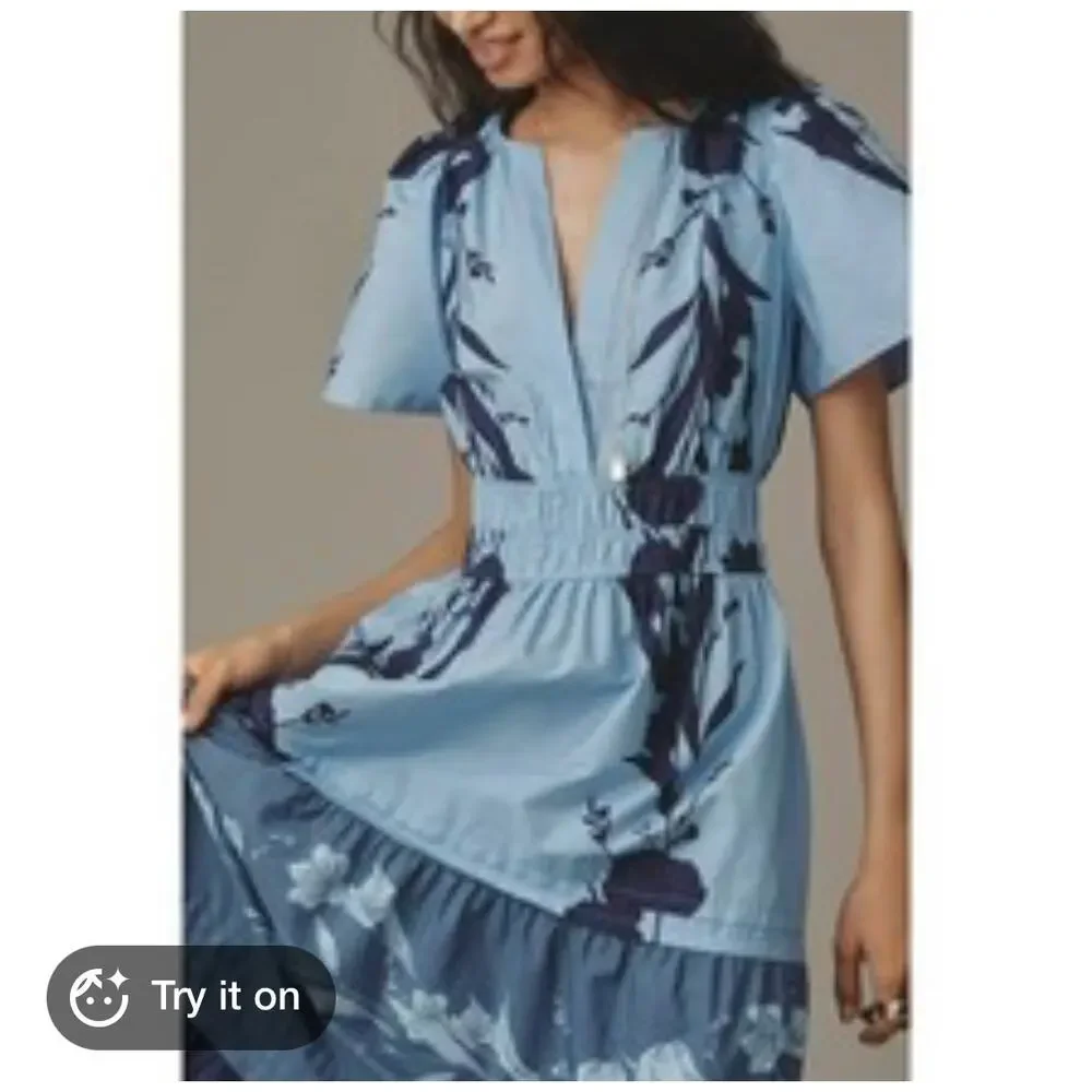 Anthropologie Somerset Dress Size Medium - Picture 2 of 5